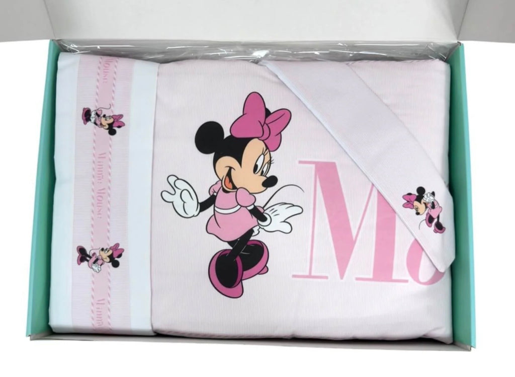 Completo trapunta lettino con paracolpi e lenzuola