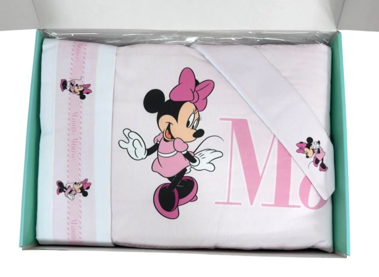 Completo trapunta lettino con paracolpi e lenzuola